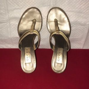 Authentic Gucci Heel Sandals